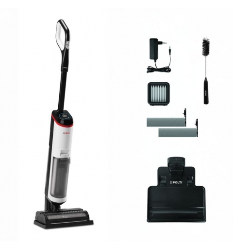 Polti WD30C handheld vacuum Black, Grey, White Bagless