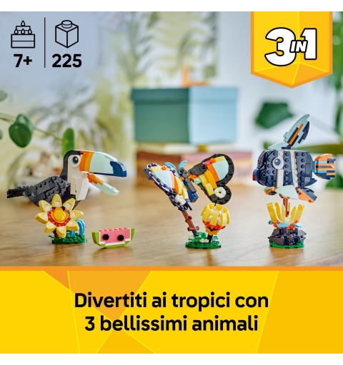 LEGO Fauna Salvaje Tucán Tropical