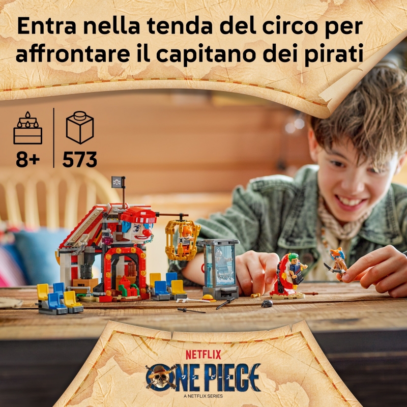 LEGO La tenda del circo di Bagy il Clown