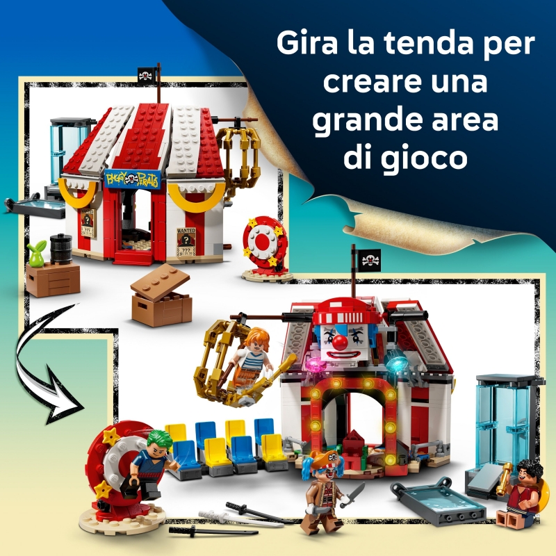 LEGO Zirkuszelt von Buggy dem Clown