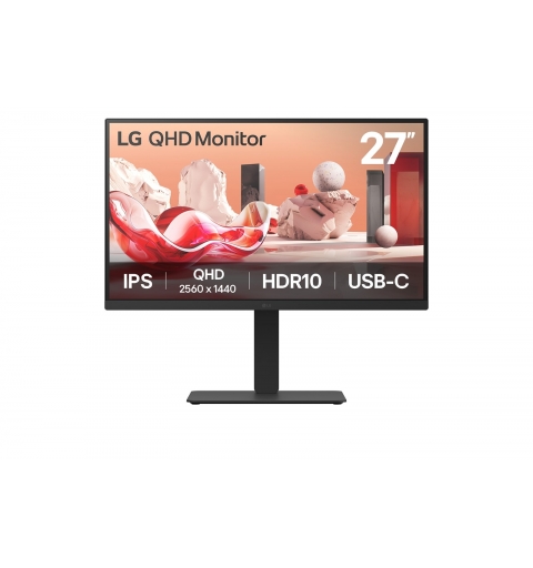 LG 27BA75QB-B.AEU Monitor PC 68,6 cm (27") 2560 x 1440 Pixel Wide Quad HD LED Nero