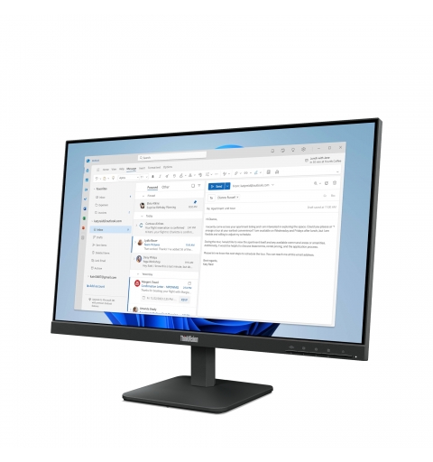 Lenovo ThinkVision S24-4e LED display 60,5 cm (23.8") 1920 x 1080 Pixel Full HD Nero