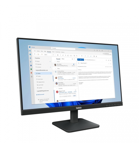 Lenovo ThinkVision S24-4e LED display 60,5 cm (23.8") 1920 x 1080 Pixel Full HD Nero