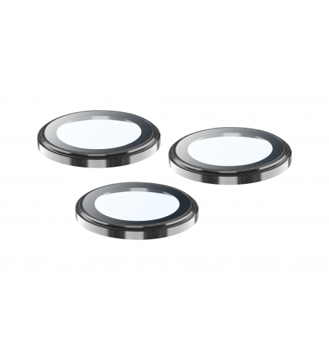 Cellularline Camera Lens Ring - iPhone 16 Pro 16 Pro Max Tempered glass for camera protection
