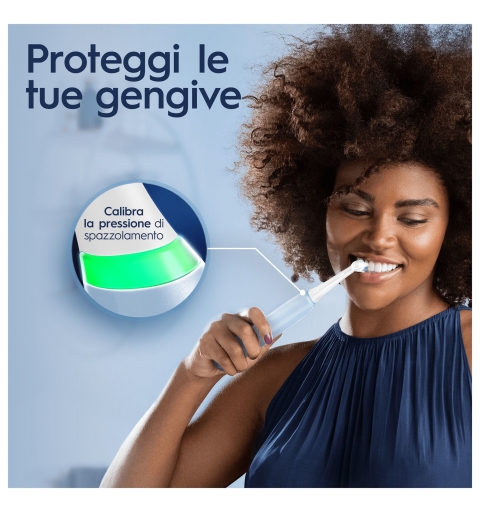 Oral-B iO 3 Adulte Brosse à dents vibrante Bleu clair