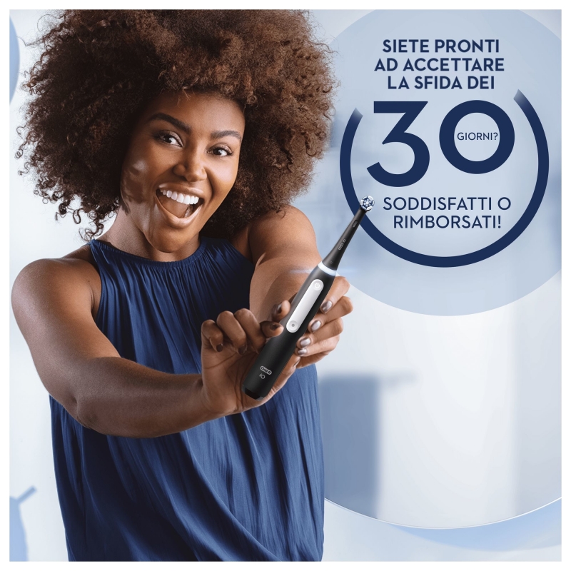 Oral-B iO 3 Erwachsener Vibrierende Zahnbürste Hellblau