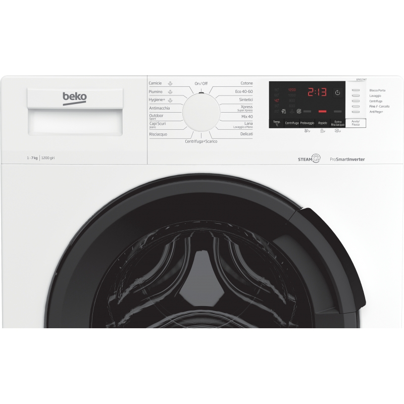 Beko b300 EPXS7AIT machine à laver Charge avant 7 kg 1200 tr min Blanc