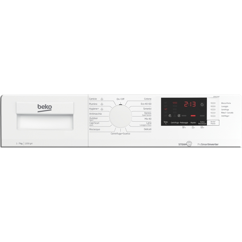 Beko b300 EPXS7AIT machine à laver Charge avant 7 kg 1200 tr min Blanc