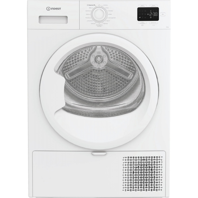 Indesit C YD 83D WW IT Wäschetrockner Freistehend Frontlader 8 kg Weiß