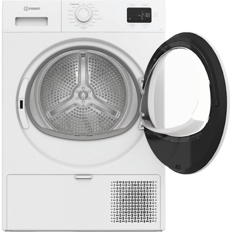 Indesit C YD 83D WW IT Wäschetrockner Freistehend Frontlader 8 kg Weiß