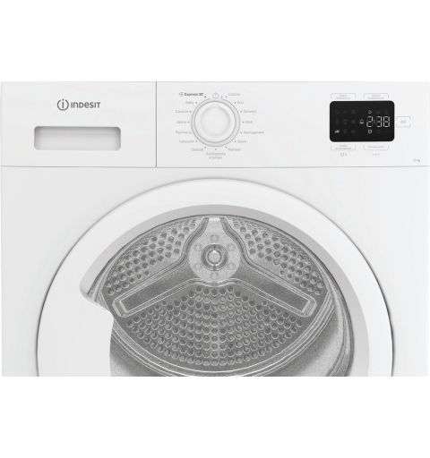 Indesit C YD 83D WW IT Wäschetrockner Freistehend Frontlader 8 kg Weiß