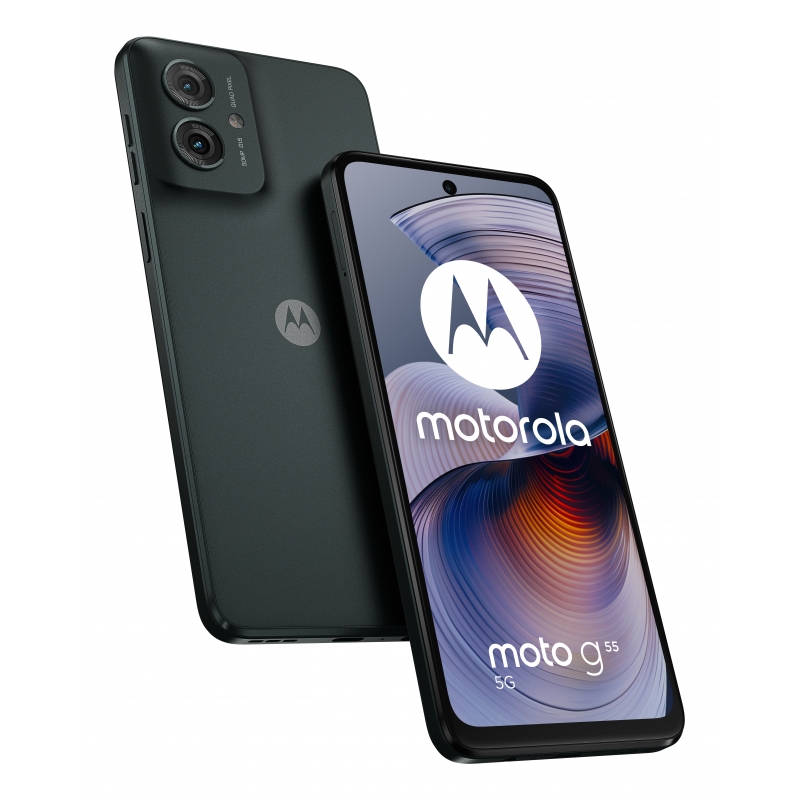 Motorola moto g55 5G 16,5 cm (6.49") Dual-SIM Android 14 USB Typ-C 8 GB 256 GB 5000 mAh Grau