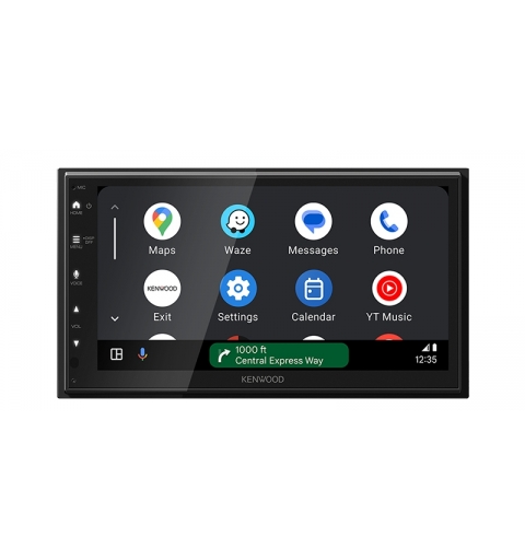 Kenwood DMX6523DABS récepteur multimédia de voiture Noir Wifi Bluetooth