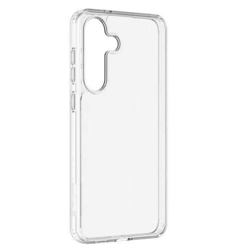 Cellularline Clear Strong - Galaxy S25 FE Custodia rigida con bordi in gomma