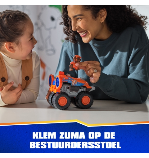 PAW Patrol Rescue Wheels, Hovercraft di Zuma, Veicolo Giocattolo con Lanciamissili e Personaggio Collezionabile, Giocattoli