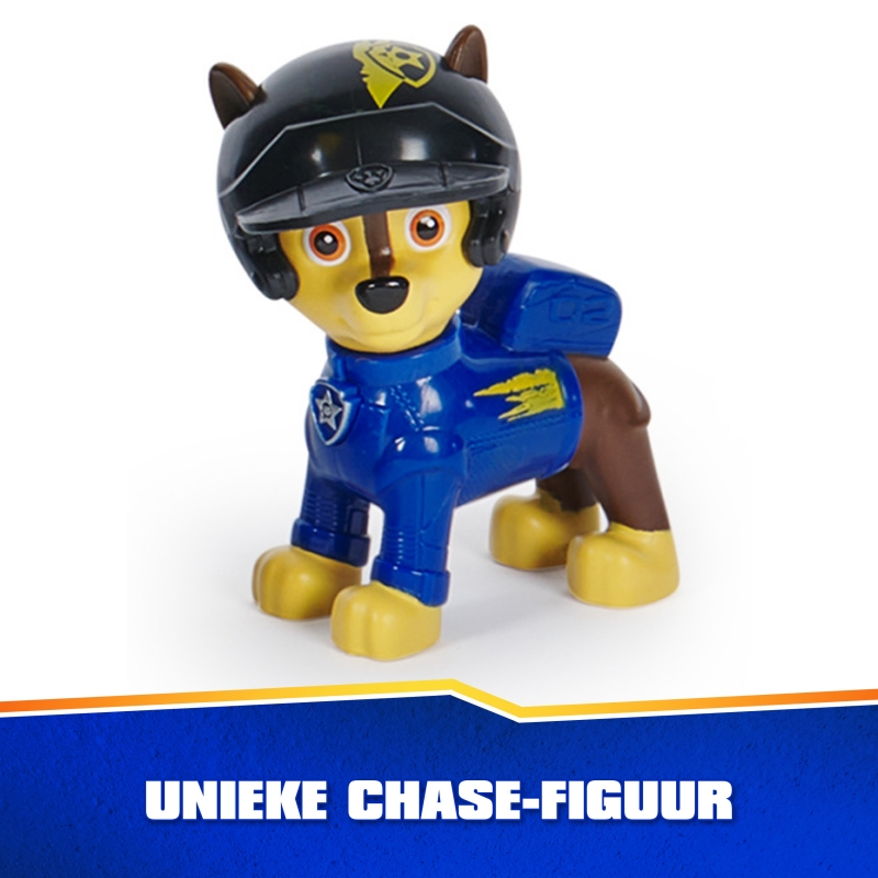 PAW Patrol Rescue Wheels Chase’s Power Haulin’ Cruiser, Toy Truck with Launcher, Motorized Winch, Lights & Sounds, Kids Toys