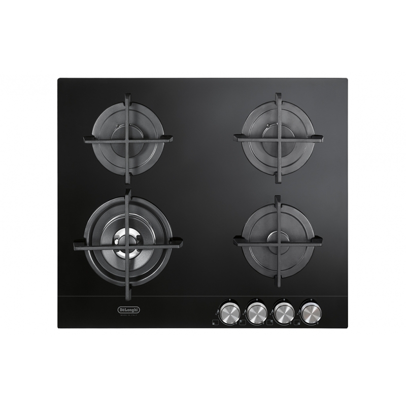 De’Longhi NSL 460 N hob Black Built-in 60 cm Gas 4 zone(s)