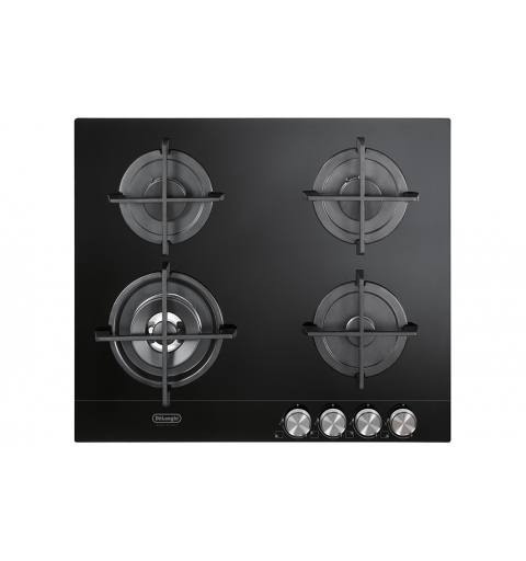 De’Longhi NSL 460 N hob Black Built-in 60 cm Gas 4 zone(s)
