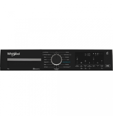 Whirlpool C WD 94M WBS IT, Capacità 9kg, classe C, colore White, Display digitale XL, Wi-Fi, IronTouch