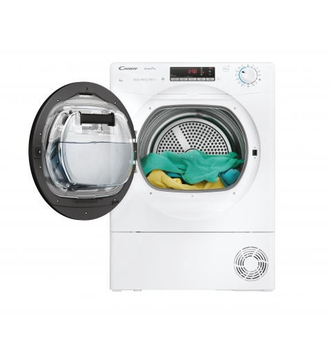Candy Smart Pro CROE H9A2TBE-S Wäschetrockner Freistehend Frontlader 9 kg Weiß
