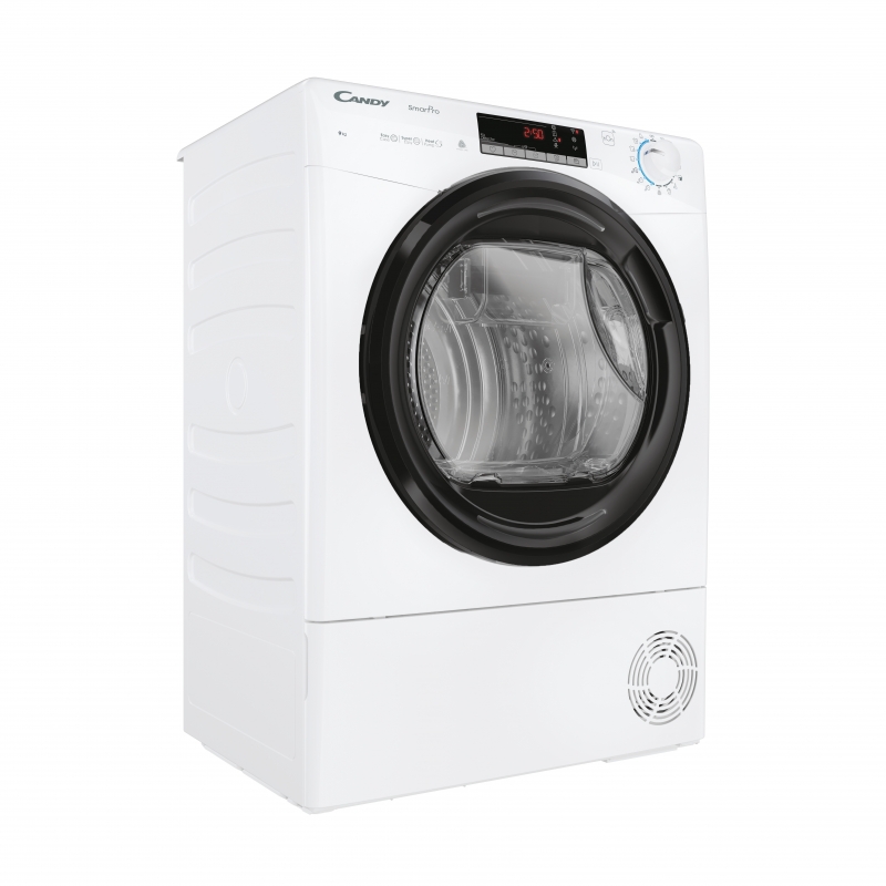 Candy Smart Pro CROE H9A2TBE-S Wäschetrockner Freistehend Frontlader 9 kg Weiß