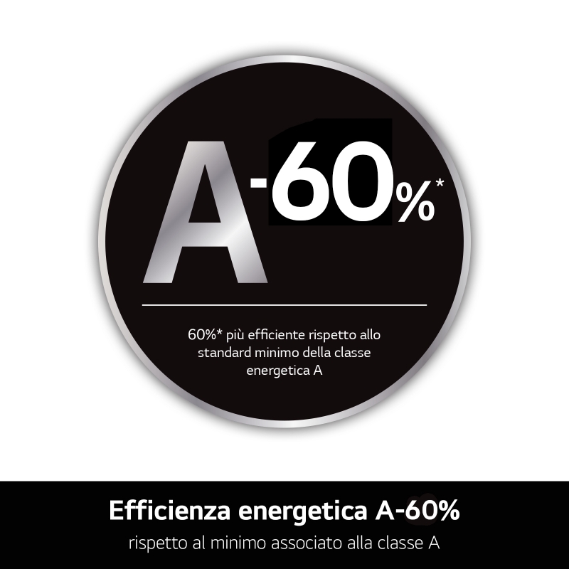 LG F4X9009TWCE Lavatrice 9kg AI DD™ Serie X9, Classe A-60%, 1400 giri, Display Easy Circle, Wi-Fi, AI Wash, TurboWash