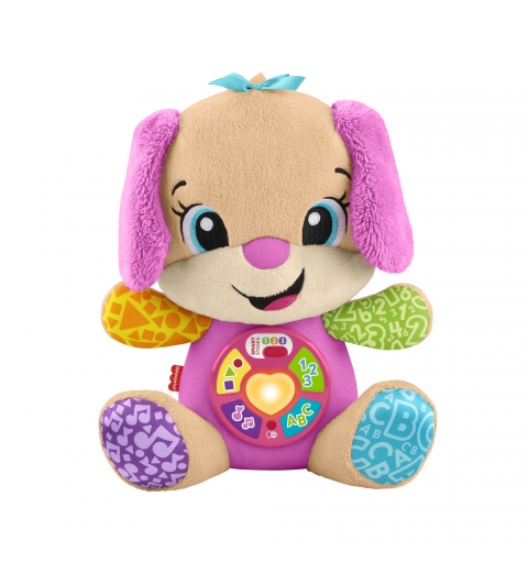 Fisher-Price Laugh & Learn Juguete De Aprendizaje Musical Perrita Con Smart Stages De De , Peluche Rosa Para Bebés En Versión