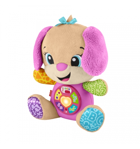Fisher-Price Laugh & Learn Juguete De Aprendizaje Musical Perrita Con Smart Stages De De , Peluche Rosa Para Bebés En Versión