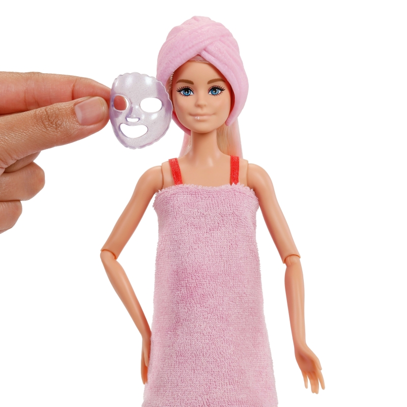 Barbie Party Unboxed Glam Party Series Red Sparkle Doll & Accessories with 10 Surprises