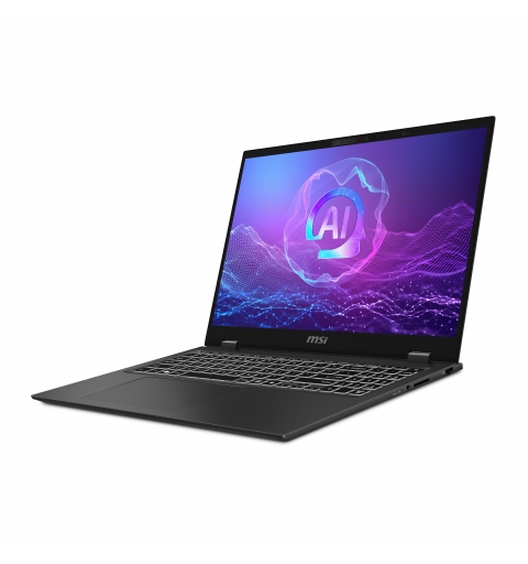 MSI Prestige 16 AI+ EVO B2VMG-062IT laptop Intel Core Ultra 7 258V Ordinateur portable 40,6 cm (16") Quad HD+ 32 Go