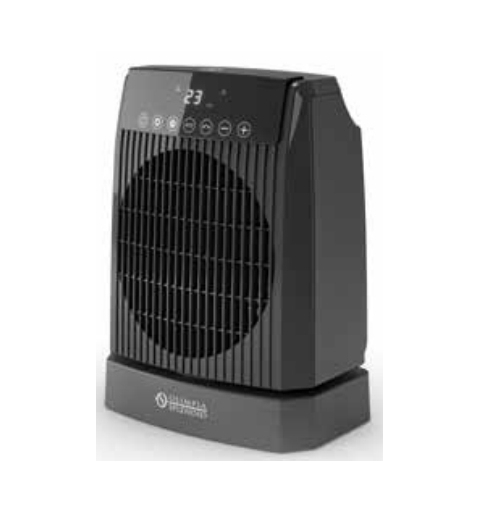 Olimpia Splendid Caldo Soul Interno Nero 2000 W Riscaldatore ambiente elettrico con ventilatore