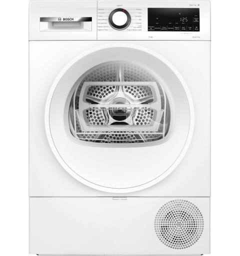 Bosch Serie 6 WQG243D6IT secadora Independiente Carga frontal 9 kg Blanco