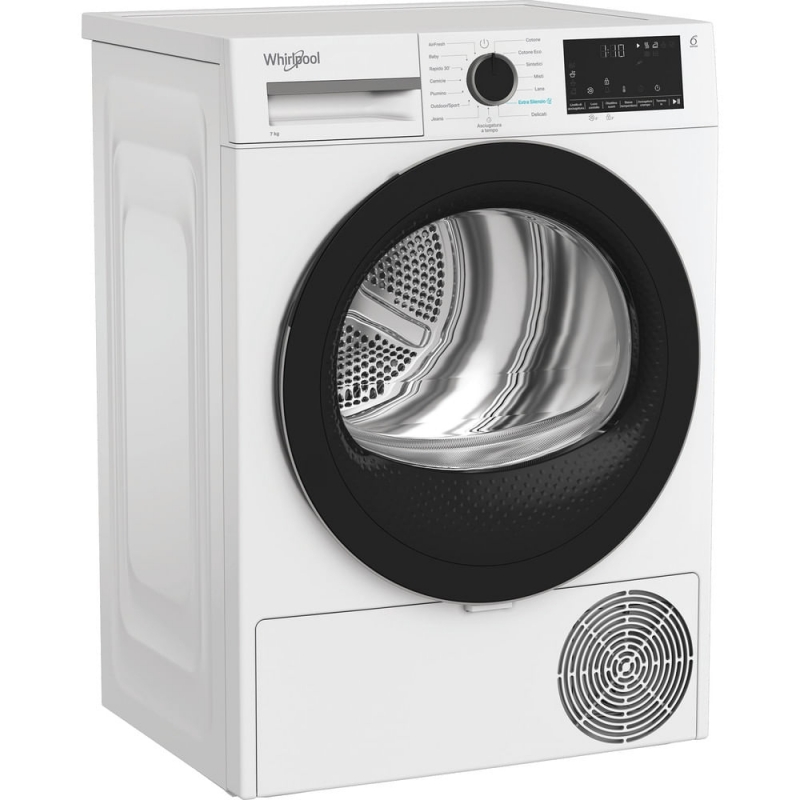 Whirlpool C WD R47M WBS IT sèche-linge Pose libre Charge avant 7 kg Blanc
