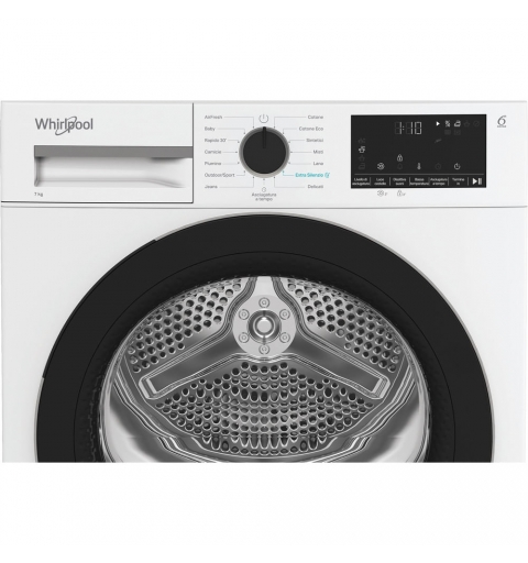 Whirlpool C WD R47M WBS IT sèche-linge Pose libre Charge avant 7 kg Blanc