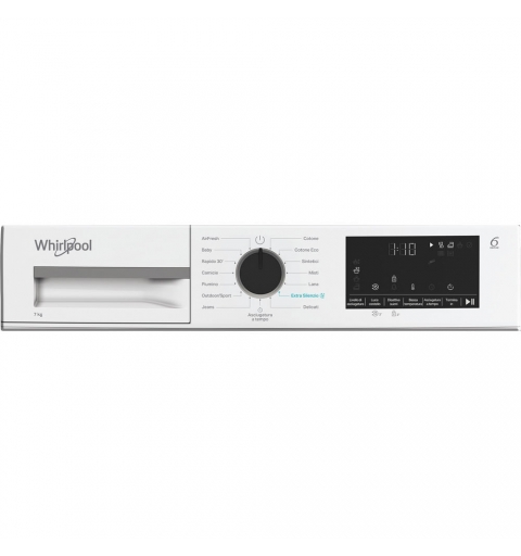 Whirlpool C WD R47M WBS IT sèche-linge Pose libre Charge avant 7 kg Blanc