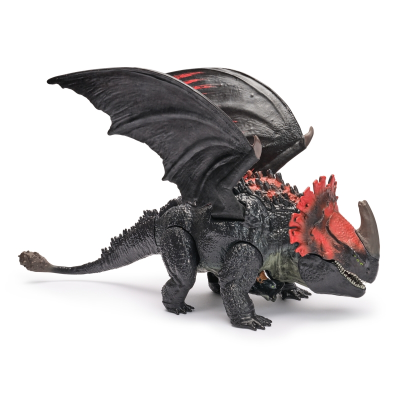 How to train your dragon DreamWorks Dragons, Dragon Trainer, Universo di Berk Morte Rossa Furia Divoratrice, Drago Giocattolo