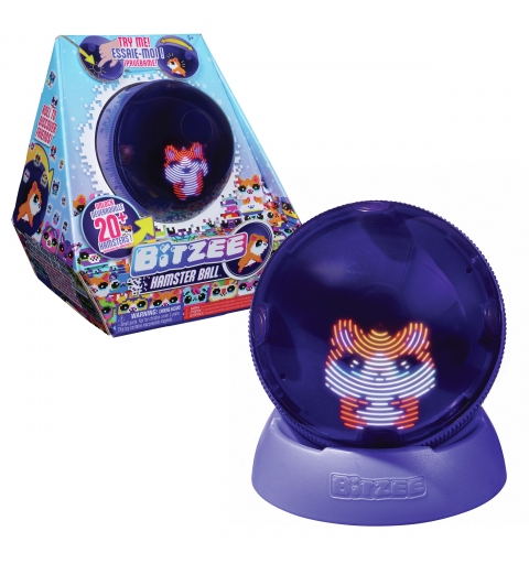 Bitzee, Hamster Ball Interactive Toy with over 20 Hamsters Inside, Rolls & Reacts to Touch, Digital Pet Kids Toys for Girls &
