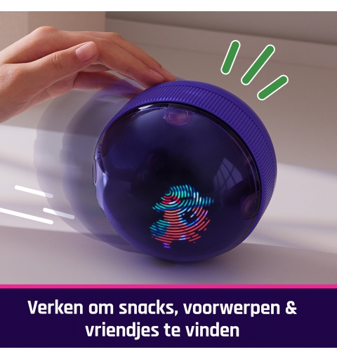 Bitzee, Il tuo Criceto Interattivo, Hamster Ball con oltre 20 criceti all'interno da collezionare, rotola e reagisce al tocco,