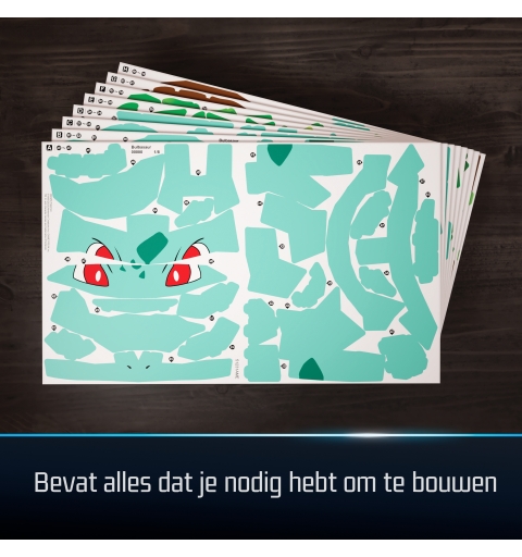 4D Build , Pokémon Bulbasaur, Kit di Modellismo 3D, Puzzle per Adulti, 195 pezzi, dai 12 Anni in su