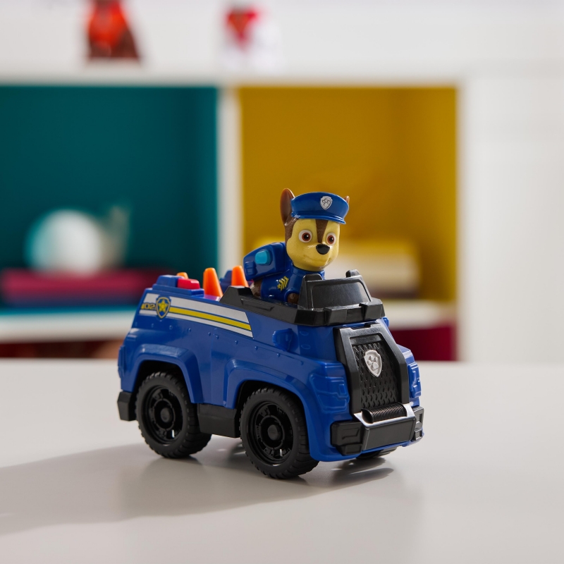 PAW Patrol , Macchina della Polizia di Chase, Veicolo e Personaggio Chase, Giochi Bambini, 3+ anni