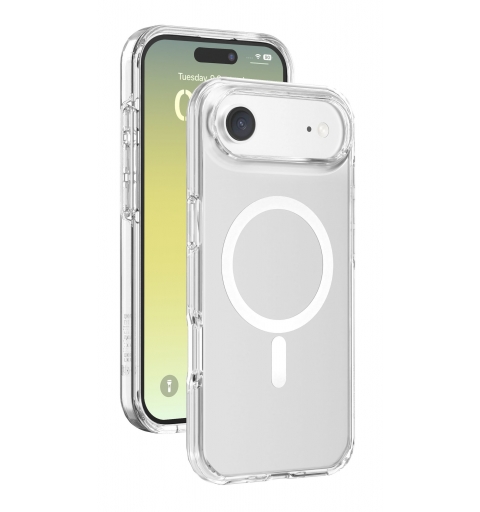 Cellularline Gloss Mag - iPhone Air Funda con imanes para usar con el cargador MagSafe de Apple