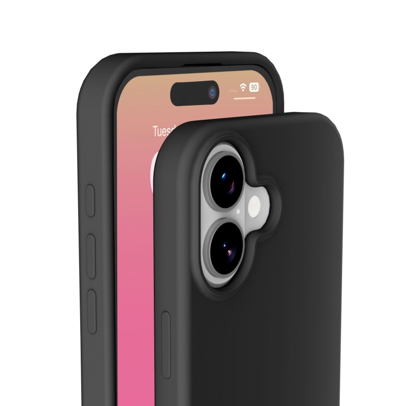 Cellularline Sensation - iPhone 17 Custodia in silicone ultra morbida con finitura soft touch, perfetta per proteggere ogni