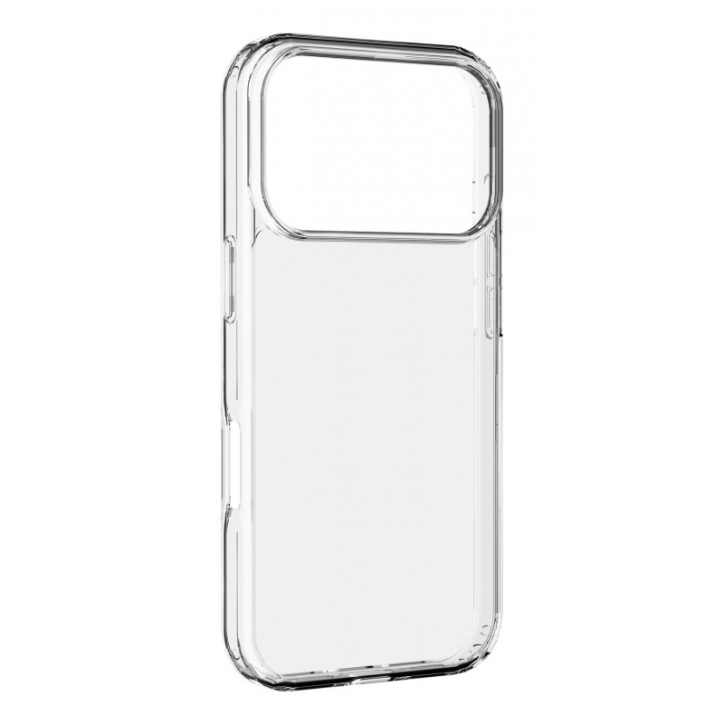 Cellularline Clear Strong - iPhone 17 Pro Max Custodia rigida con bordi in gomma