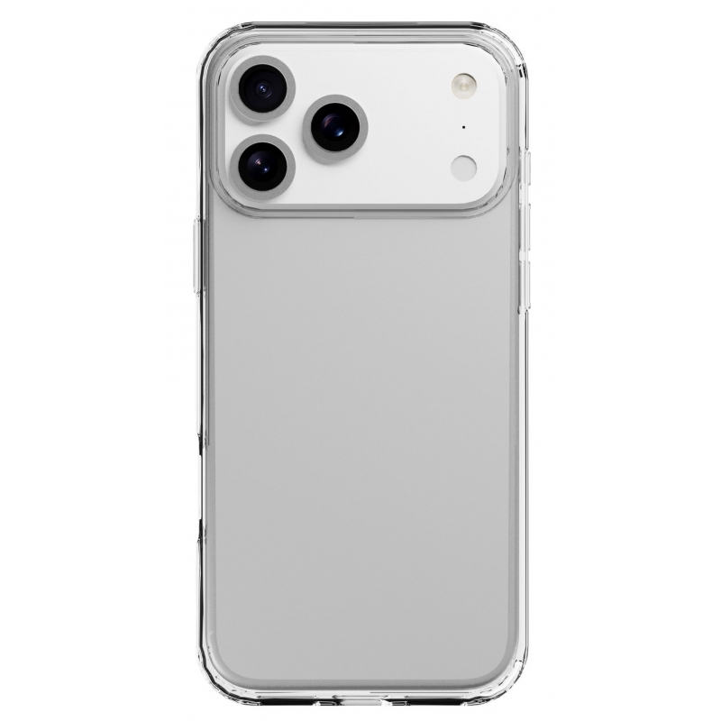 Cellularline Clear Strong - iPhone 17 Pro Max Custodia rigida con bordi in gomma