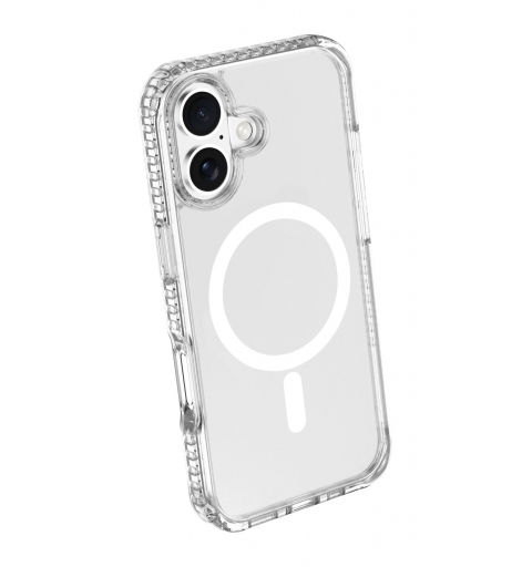 Cellularline Ultra Strong Mag - iPhone 17 Ultra-protective transparent case with reinforced anti-shock edges, designed to