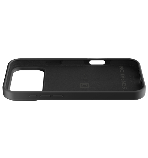 Cellularline Sensation - iPhone 17 Pro Custodia in silicone ultra morbida con finitura soft touch, perfetta per proteggere ogni