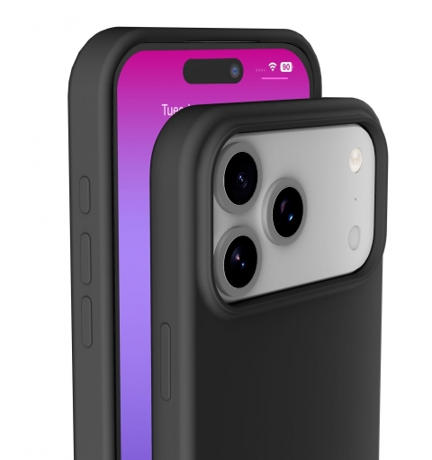 Cellularline Sensation - iPhone 17 Pro Custodia in silicone ultra morbida con finitura soft touch, perfetta per proteggere ogni