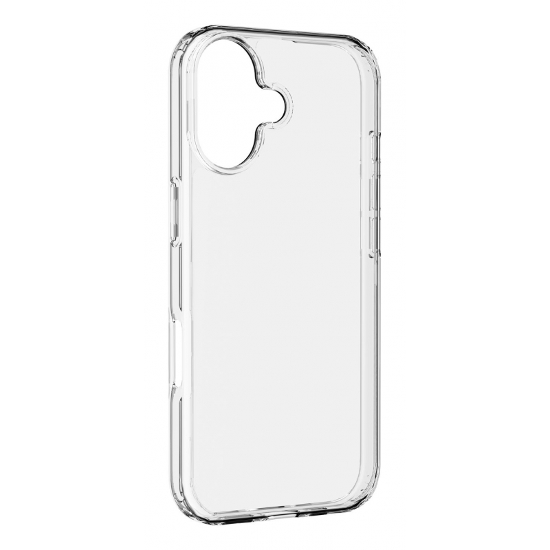Cellularline Clear Strong - iPhone 17 Custodia rigida con bordi in gomma