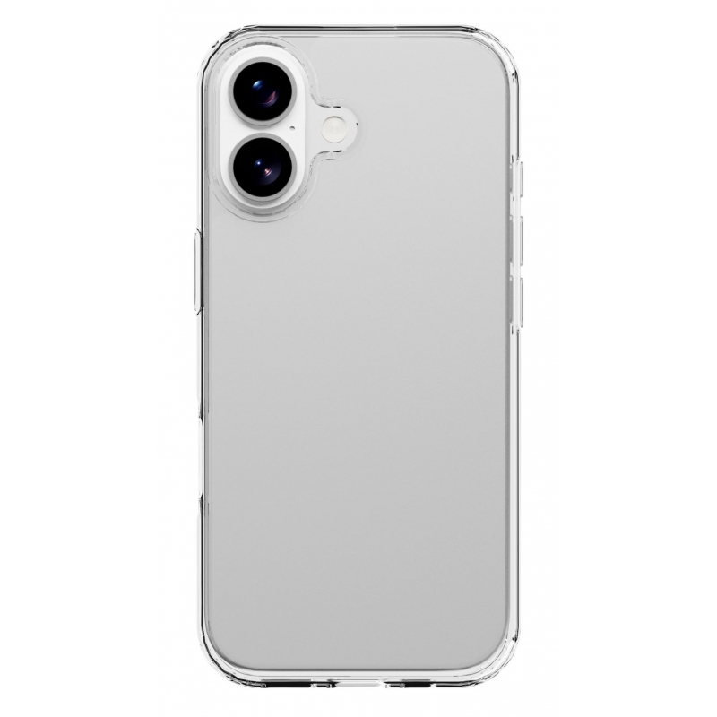 Cellularline Clear Strong - iPhone 17 Custodia rigida con bordi in gomma