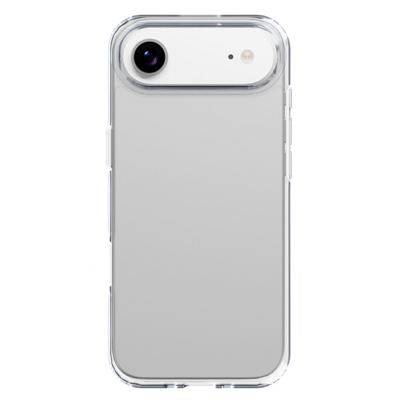 Cellularline Clear Strong - iPhone Air Custodia rigida con bordi in gomma